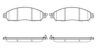 ROADHOUSE 21612.04 Brake Pad Set, disc brake